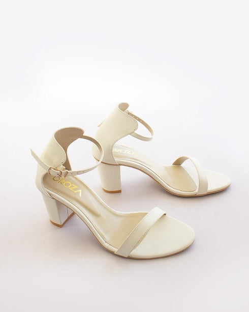 Single Strap Block Heels